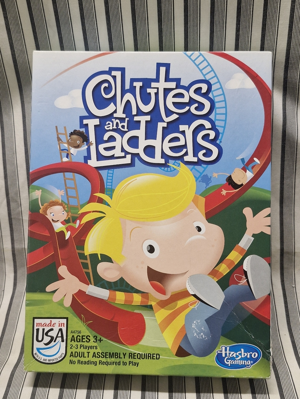 Chutes and Ladders Board Game Hasbro Complete? 3 Pawns Used